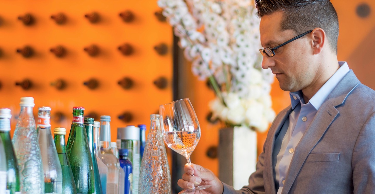 Martin Riese water sommelier water drinking expert