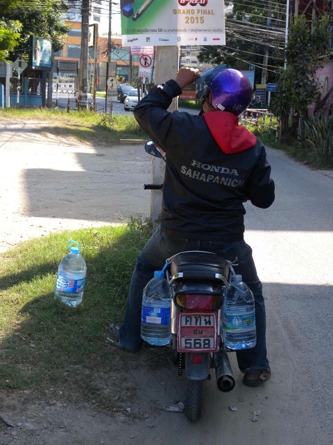 Water dispensers on the street