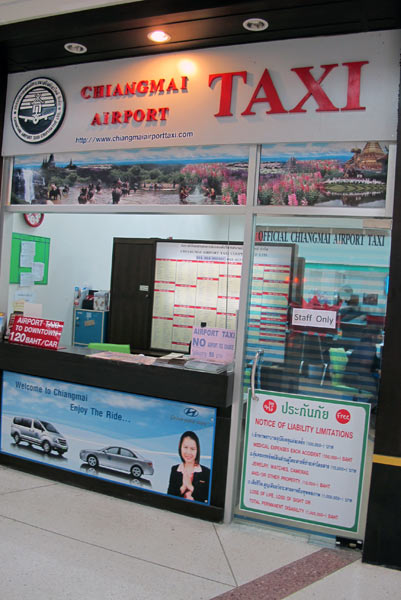 Chiangmai Airport Taxi @Chiang Mai Airport