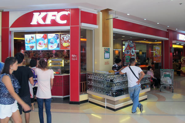 KFC @Tesco Lotus Chiang Mai Kad Kamtiang