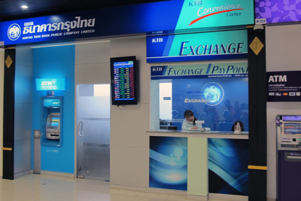 Krung Thai Bank Exchange @Chiang Mai Airport