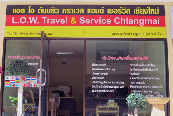 L.O.W. Travel & Service Chiangmai @P&S Mansion 2