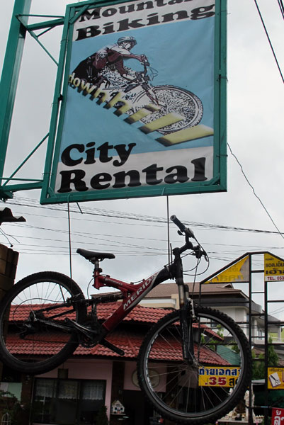Mountain Biking City Rental