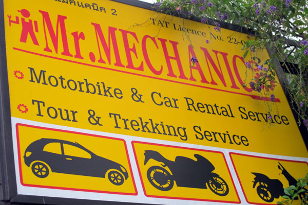 Mr. Mechanic Motorbike & Car Rental Service (Moonmuang Rd)