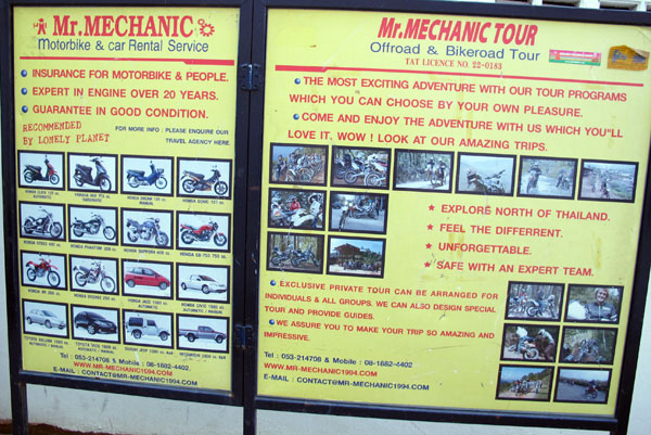 Mr. Mechanic Motorbike & Car Rental Service (Moonmuang Rd)