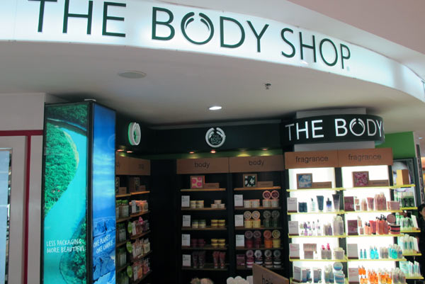 The Body Shop @Robinson @Central Airport Plaza