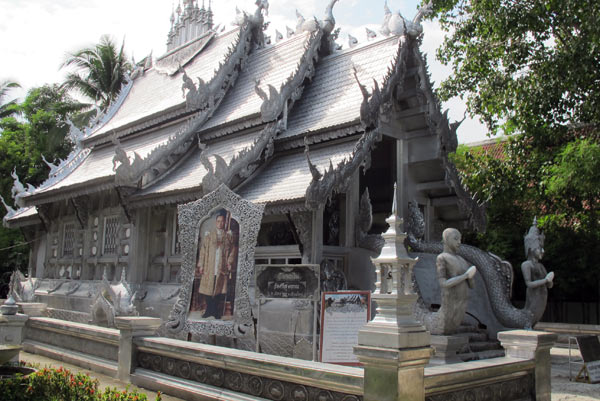 The Silver Ubosoth @Wat Srisuphan