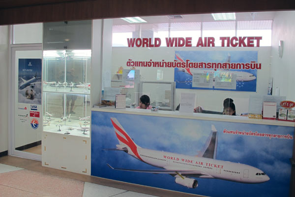 World Wide Air Ticket @Chiang Mai Airport