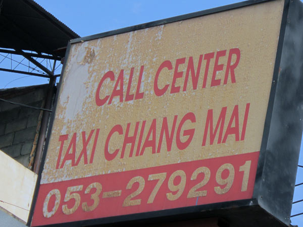 Call Center Taxi Chiang Mai
