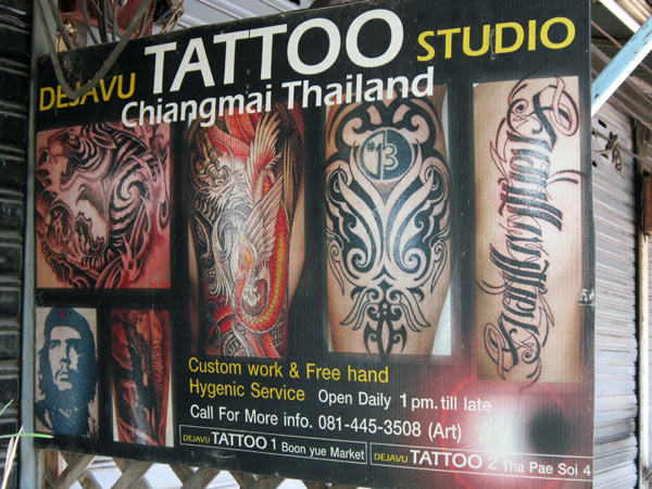 Dejavu Tattoo Studio 1 (Ratpakinai Rd)