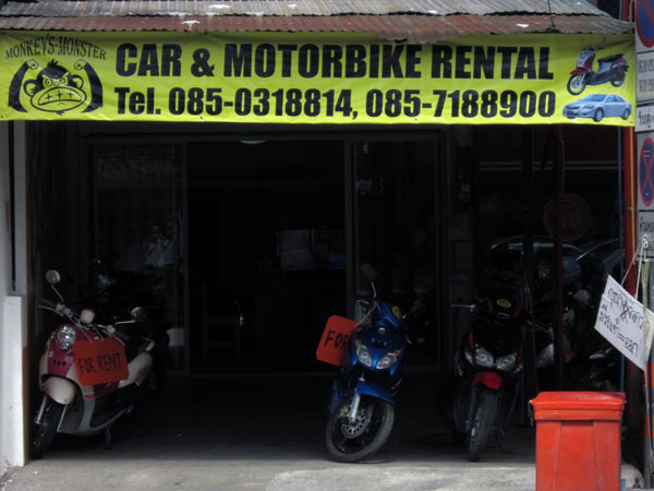 Monkey's Monster Car & Motorbike Rental