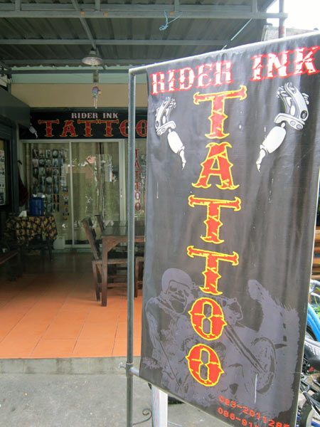 Rider Ink Tattoo @Chinda House