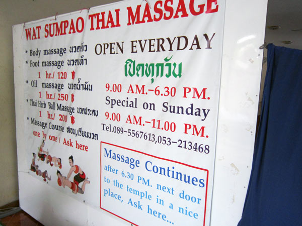Wat Sumpao Thai Massage