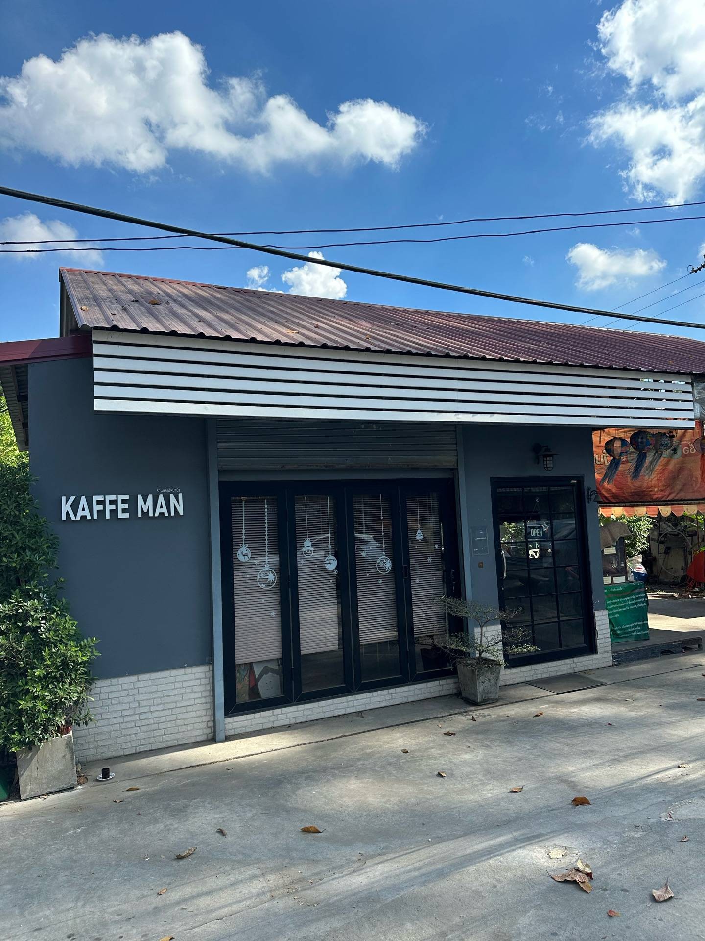 Kaffe Man coffee brew cafe