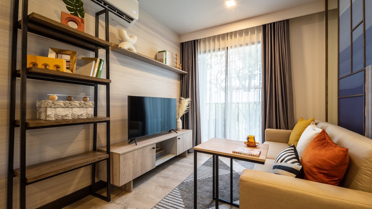 Example of show room unit in The Base Height condominium Chiang Mai
