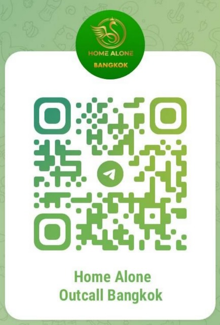 Home Alone Outcall Massage Bangkok QR code Telegram