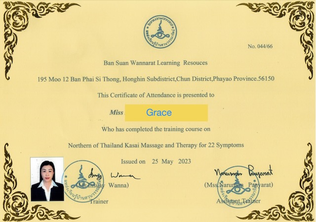 Karsai by Grace in All about Touch Massage Chiang Mai