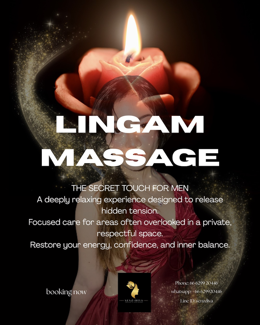 Senz Diva Massage Chiang Mai exciting menu