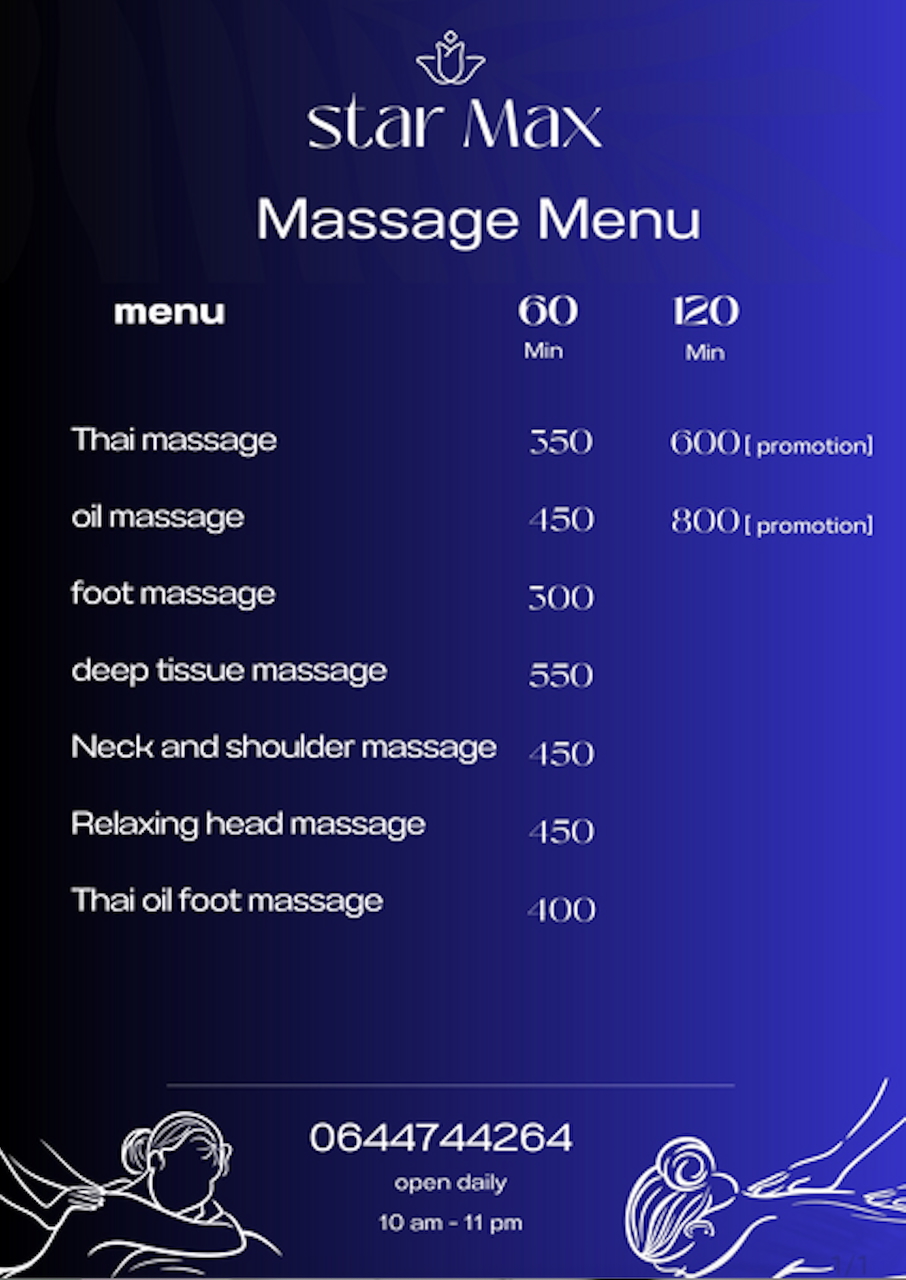Star Max Massage Chiang Mai