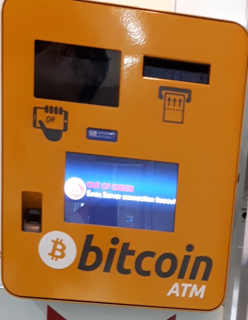 Bitcoin ATM machine in Chiang Mai does not always work