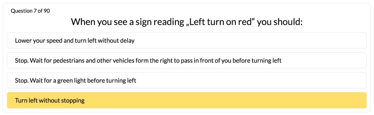 Thai driving license test and how it doesn't make sense