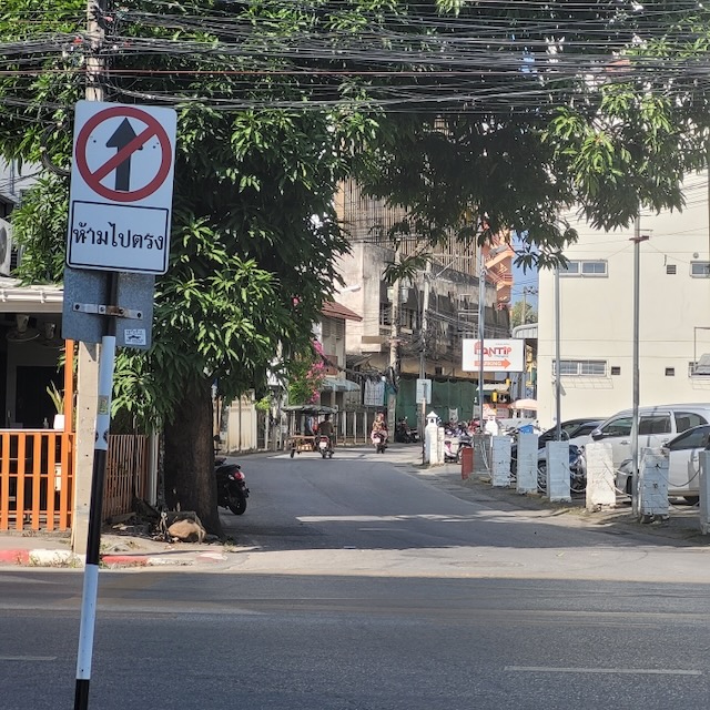 Going straight is prohibited in Thailand