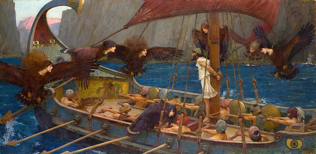 Ulysses facing the Sirens by John William Waterhouse