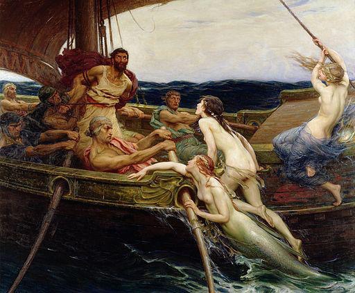 Ulysses and the Sirens by Herbert James Draper